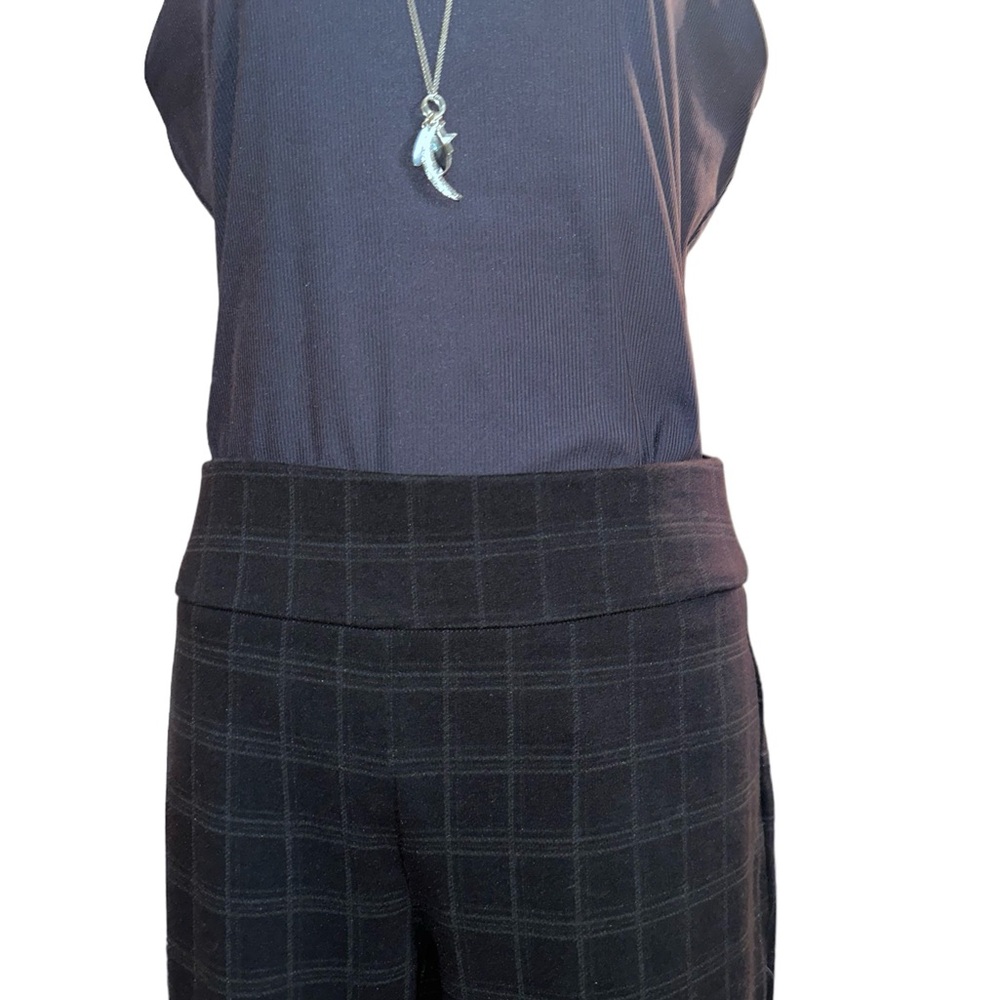 Premise Studio Black Plaid Pants Size Large - Picture 10 of 12